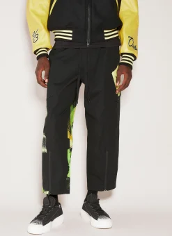 Men Y-3 Pants^Gfx Cargo Pants