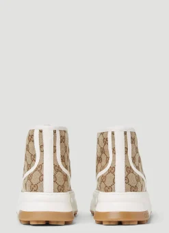 Gg Canvas High Top Sneakers><noscript><img width=
