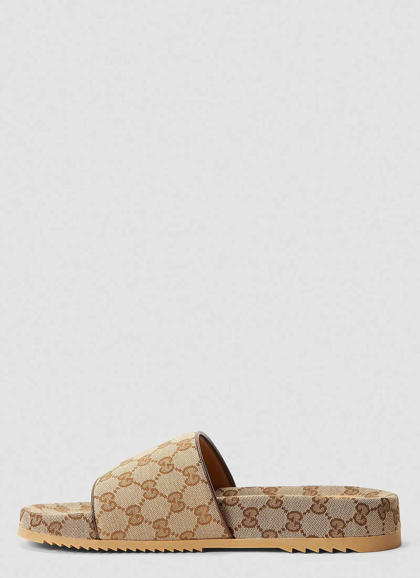 Men Gucci Slides^Gg Canvas Slides