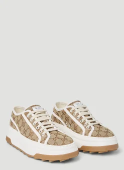 Men Gucci Sneakers^Gg Canvas Sneakers