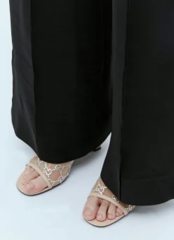 Gg Crystal Embellished Heeled Sandals>Gucci Sale