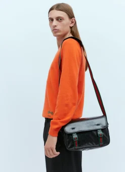 Men Gucci Crossbody Bags^Gg Crystal Messenger Bag