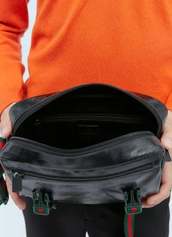 Men Gucci Crossbody Bags^Gg Crystal Messenger Bag