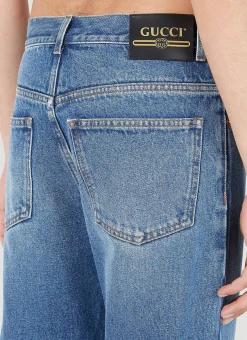 Men Gucci Jeans^Gg Cuff Jeans