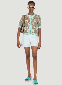 Gg Denim Shorts>Gucci Hot