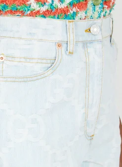 Gg Denim Shorts></noscript>Gucci Hot