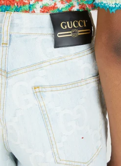 Gg Denim Shorts></noscript>Gucci Hot