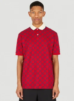 Men Gucci Polo Shirts^Gg Embroide Polo Shirt