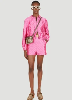 Gg Embroidered Shorts>Gucci Hot