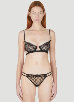 Gg Embroidered Tulle Lingerie Set>Gucci Best