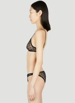 Gg Embroidery Lingerie Set><noscript><img width=