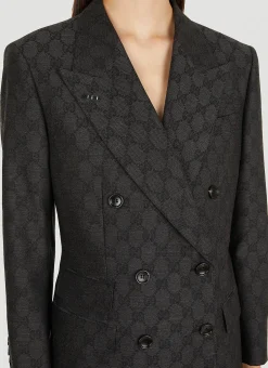 Gg Jacquard Blazer><noscript><img width=