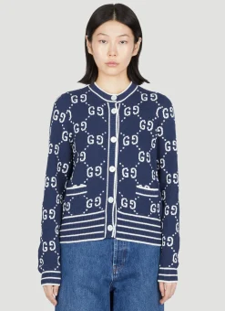 Gg Jacquard Cardigan>Gucci Best