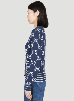 Gg Jacquard Cardigan></noscript>Gucci Best