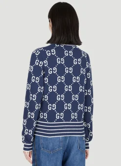 Gg Jacquard Cardigan></noscript>Gucci Best