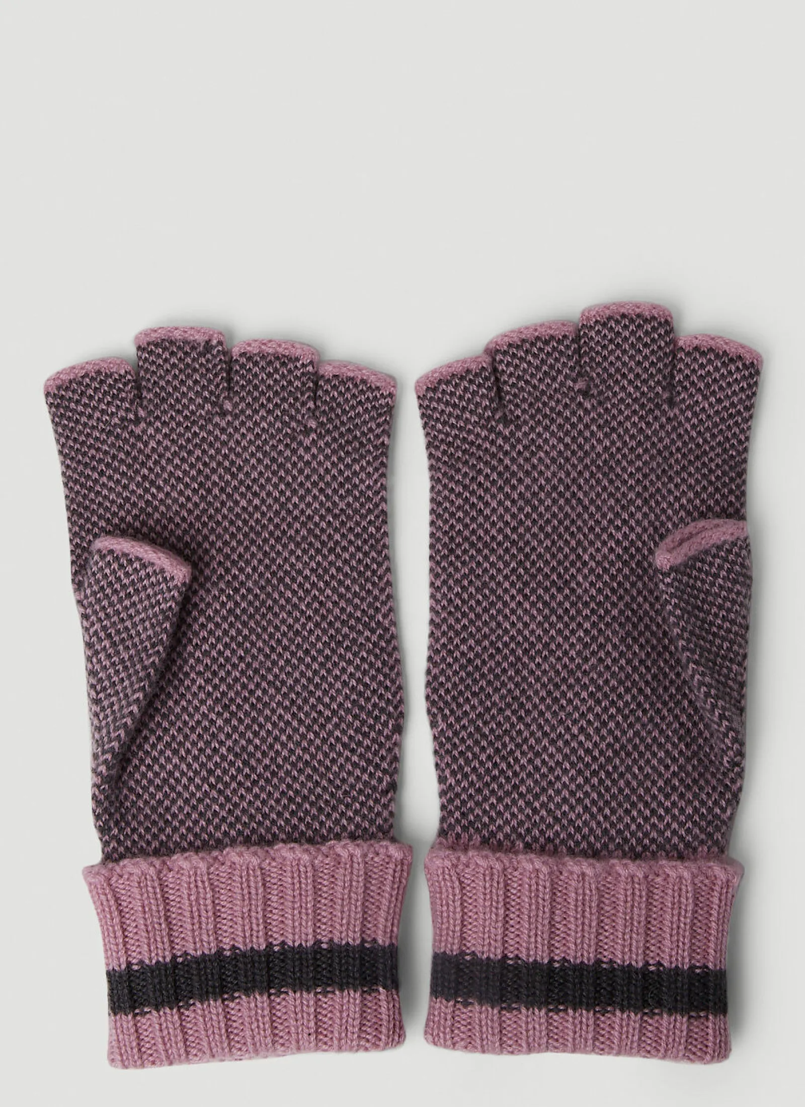 Men Gucci Gloves^Gg Jacquard Fingerless Gloves