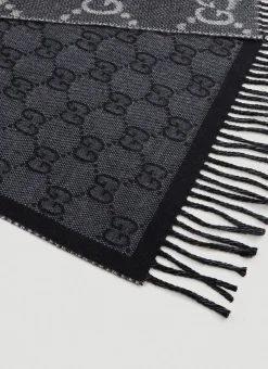 Men Gucci Scarves^Gg Jacquard Knit Scarf