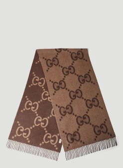 Men Gucci Scarves^Gg Jacquard Scarf