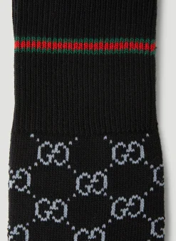 Men Gucci Socks^Gg Jacquard Socks