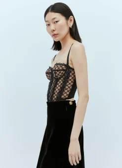 Gg Lace Lingerie Top></noscript>Gucci New