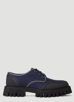 Men Gucci Lace Ups^Gg Lace-Up Shoes