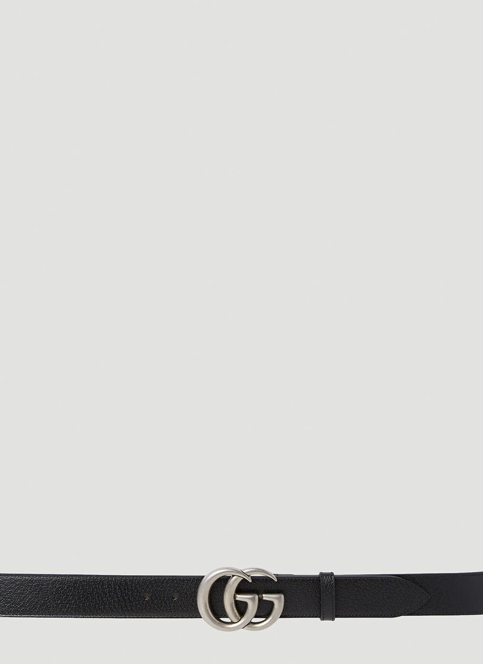 Men Gucci Belts^Gg Logo Plaque Belt