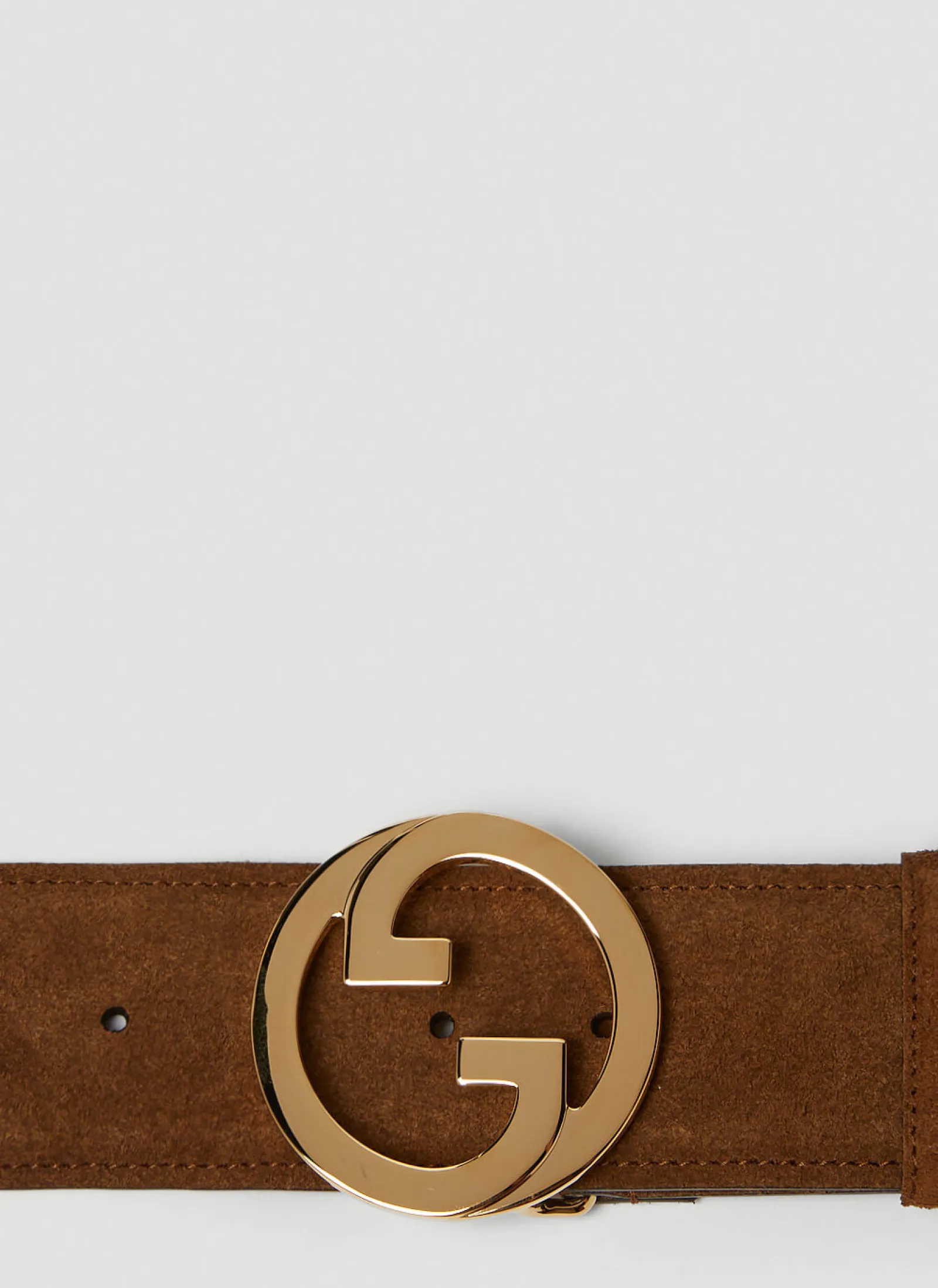 Men Gucci Belts^Gg Logo Plaque Blondie Belt