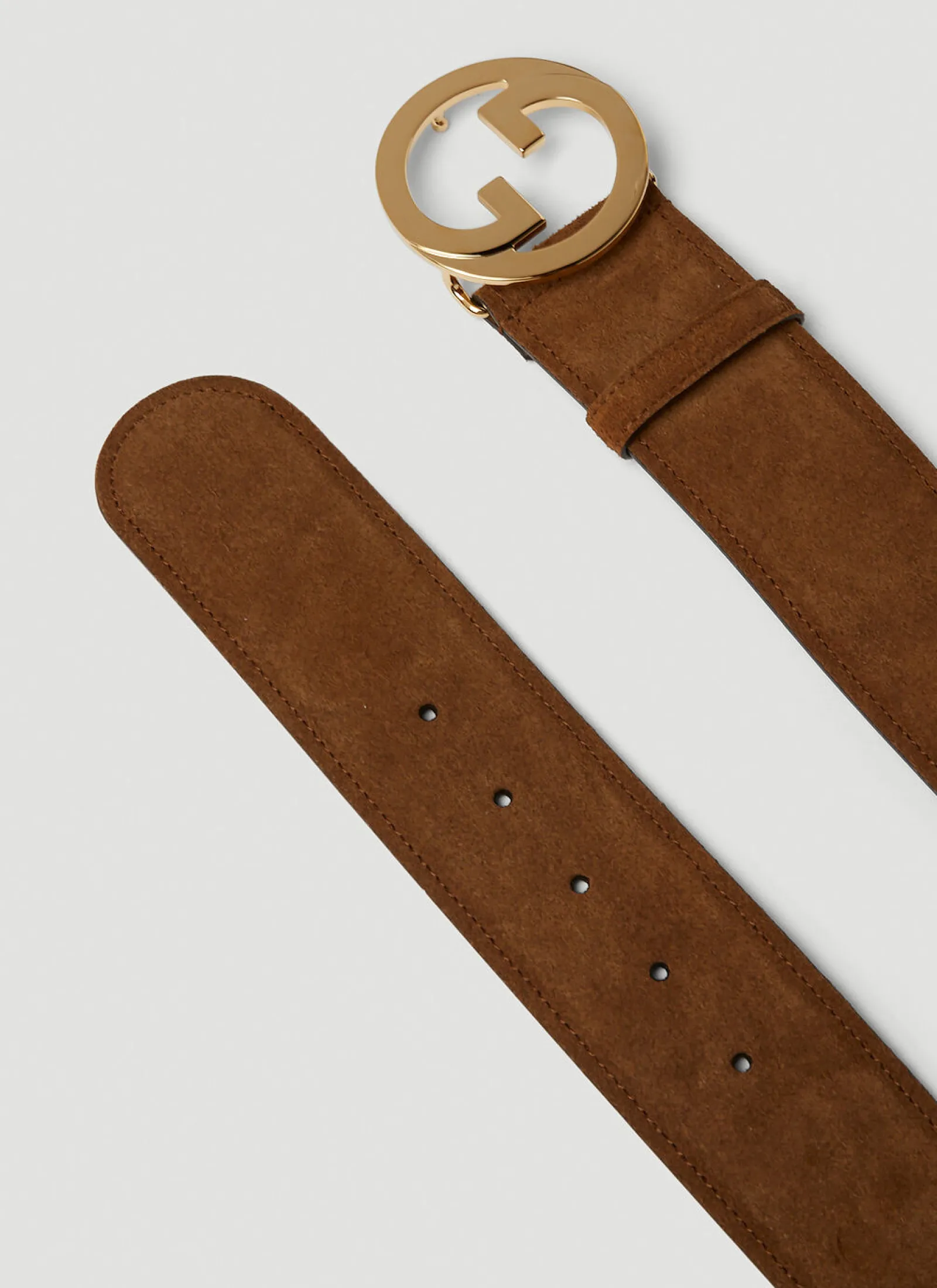 Men Gucci Belts^Gg Logo Plaque Blondie Belt