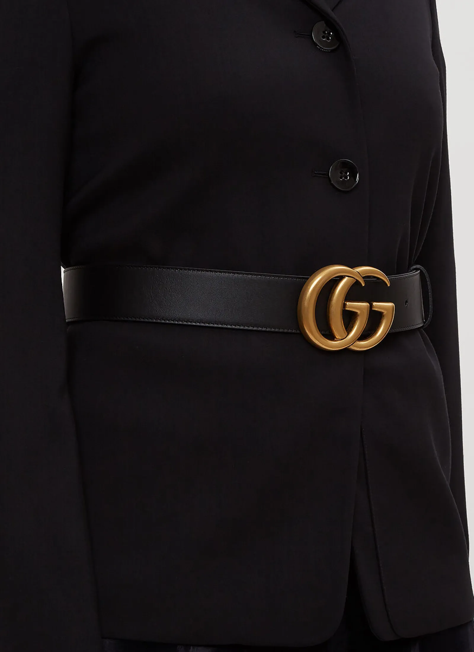 Men Gucci Belts^Gg Marmont Leather Belt