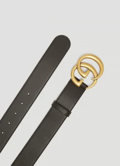 Men Gucci Belts^Gg Marmont Leather Belt