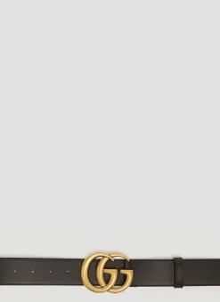 Men Gucci Belts^Gg Marmont Leather Belt