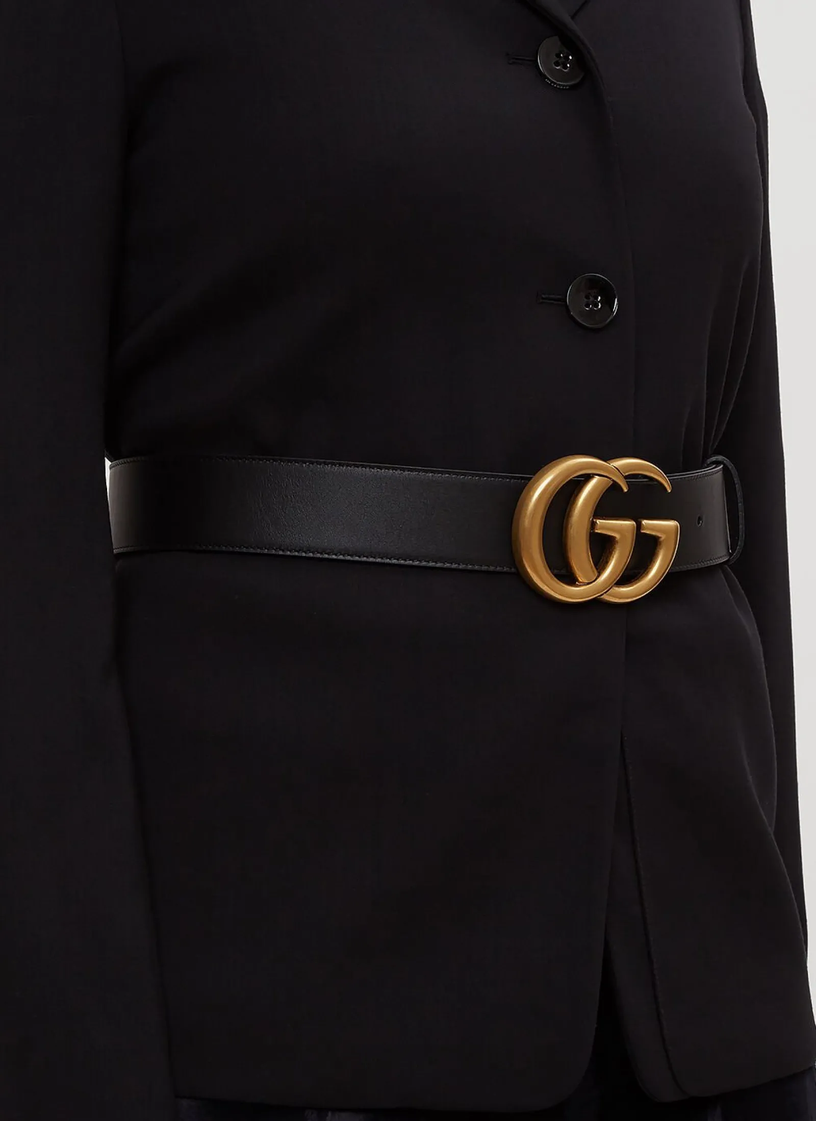 Men Gucci Belts^Gg Marmont Leather Belt