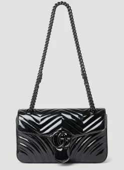 Gg Marmont Patent Small Shoulder Bag>Gucci New