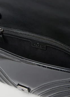 Gg Marmont Patent Small Shoulder Bag></noscript>Gucci New