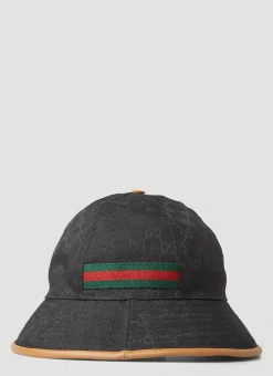 Men Gucci Hats^Gg Monogram Bucket Hat