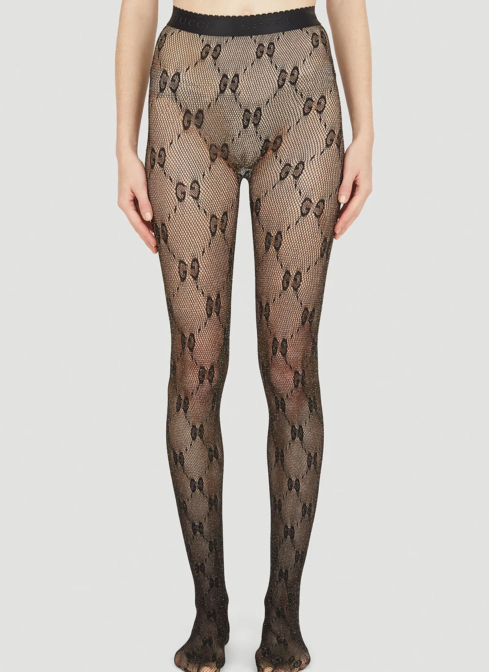 Men Gucci Socks^Gg Monogram Tights