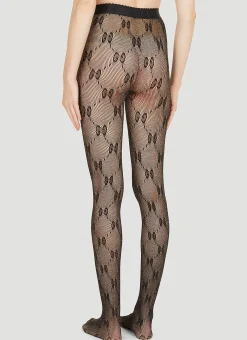 Men Gucci Socks^Gg Monogram Tights