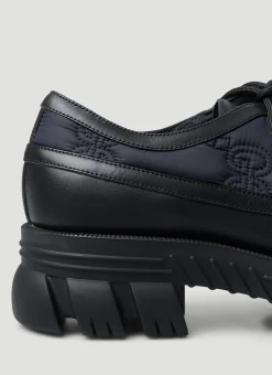 Men Gucci Lace Ups^Gg Padded Lace Up Shoes
