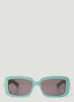 Men Gucci Sunglasses^Gg Rectangular Sunglasses