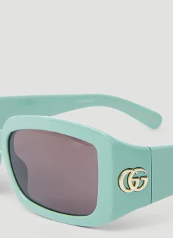 Men Gucci Sunglasses^Gg Rectangular Sunglasses