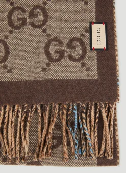 Men Gucci Scarves^Gg Reversible Check Scarf