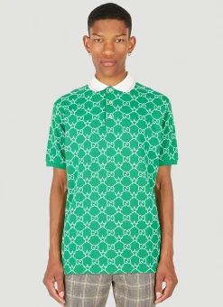 Men Gucci Polo Shirts^Gg Star Motif Polo Shirt
