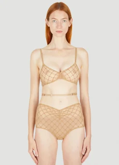 Gg Star Tulle Lingerie Set>Gucci Clearance