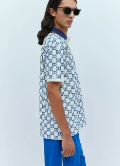 Men Gucci Polo Shirts^Gg Stretch Polo Shirt