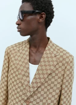 Men Gucci Blazers^Gg Supreme Formal Jacket