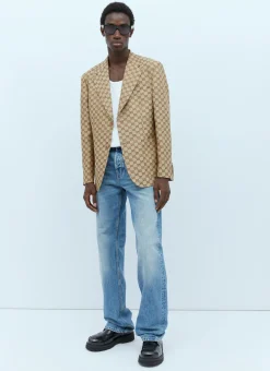 Men Gucci Blazers^Gg Supreme Formal Jacket