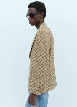 Men Gucci Blazers^Gg Supreme Formal Jacket