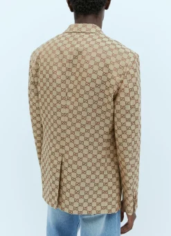 Men Gucci Blazers^Gg Supreme Formal Jacket