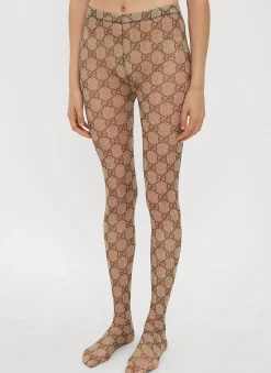 Men Gucci Socks^Gg Supreme Tights