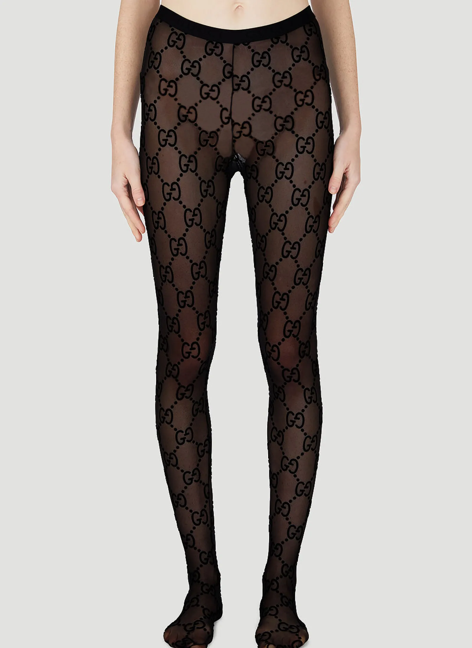 Men Gucci Socks^Gg Supreme Tights